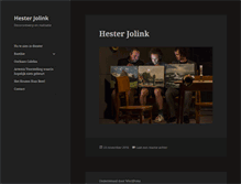 Tablet Screenshot of hesterjolink.nl
